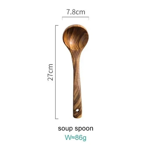 Hommfer – Ensemble de Cuisine Polyvalent en Bois d'Acacia