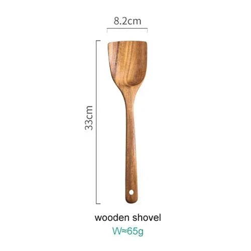 Hommfer – Ensemble de Cuisine Polyvalent en Bois d'Acacia