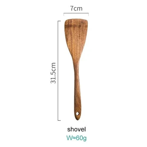 Hommfer – Ensemble de Cuisine Polyvalent en Bois d'Acacia