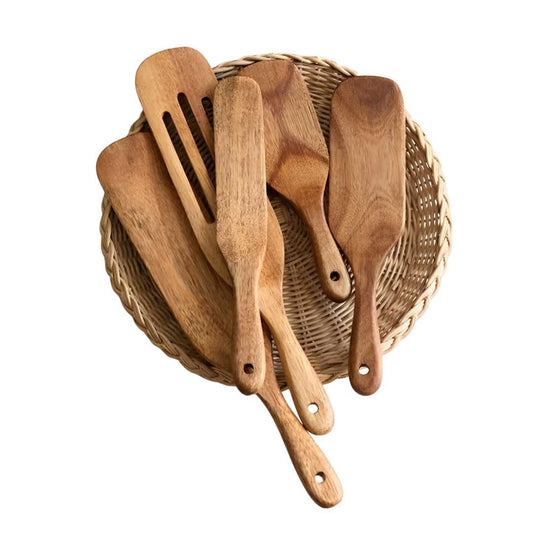 Hommfer – Spatules en Bois d’Acacia Archer